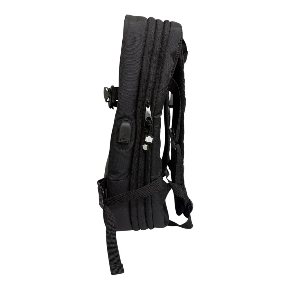 Duchamp Getaway Expandable Carry-On Backpack Suitcase w/Adapter NWT